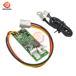 DC 12V 2-3 Wire controllo della temperatura regolatore di velocità denoizzato regolatore del regolatore con sonda ON/OFF per Computer PC Fan/alarm