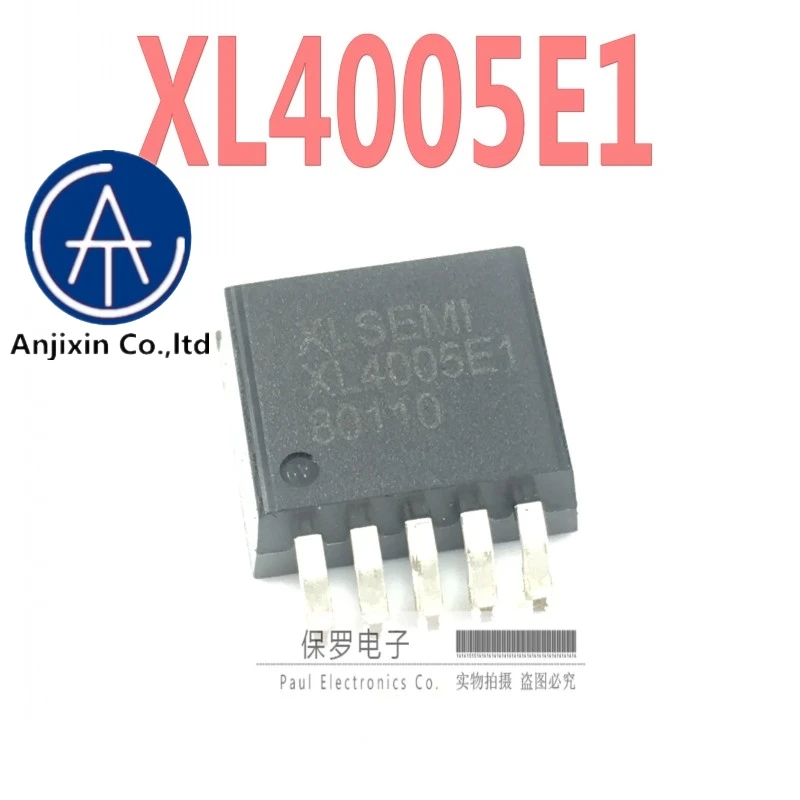 10Pcs 100% Orginal Nieuwe Real Voorraad Step-Down Ic Chip XL4005E1 XL4005 Om-263 5A/32V