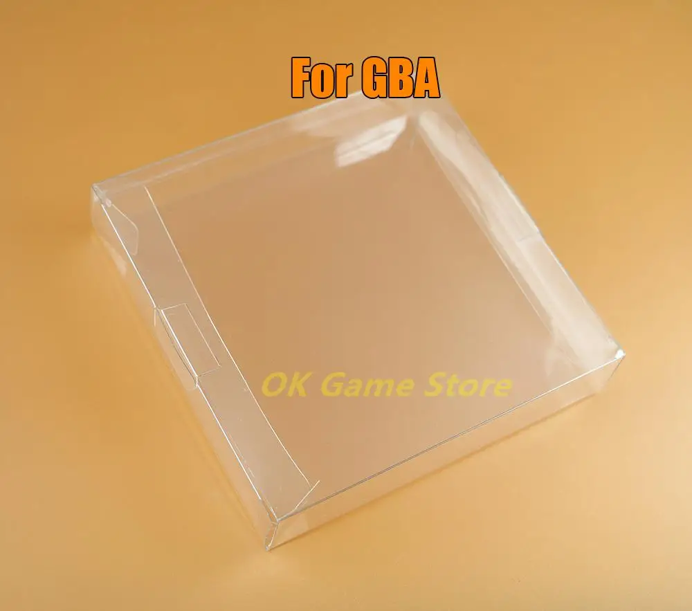 

20pcs/lot PET Case For GameBoy Color / GameBoy Advance Box Protector Game Cartridge Case for GBC GBA