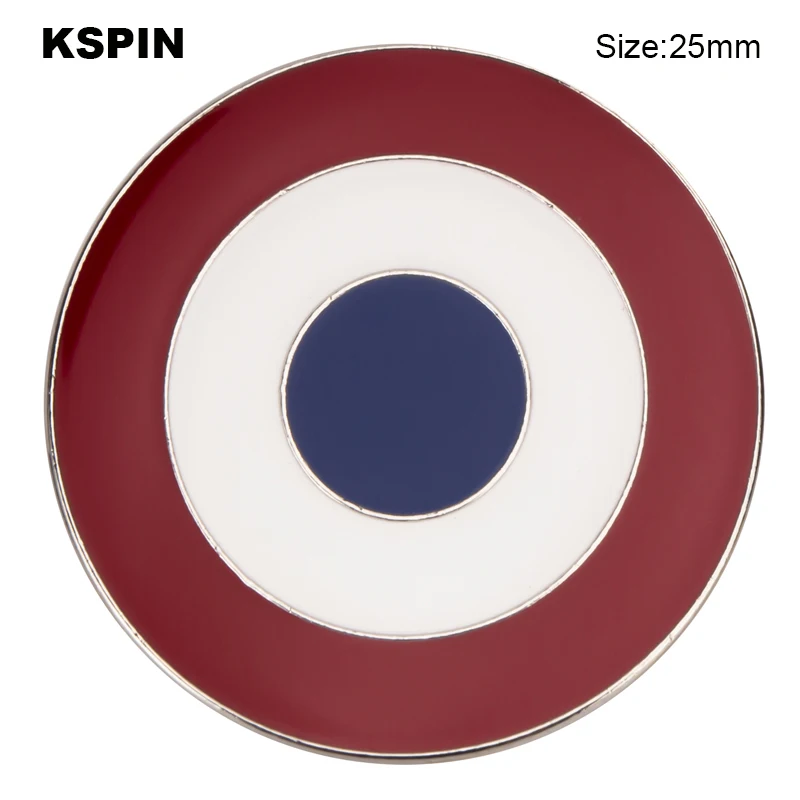 MOD Target Blue Red Ben Sherman Lapel Pin Badge Pin XY0036 - Image 3