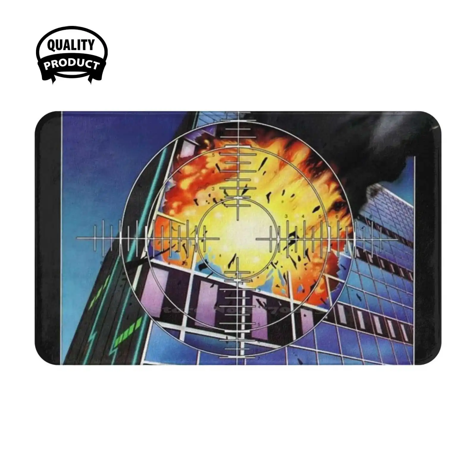 Glass Fire Soft Cushion Home Carpet Door Mat Car Rug Music Metal Band Band Band Metal Kalila Def Best Selling Band 015