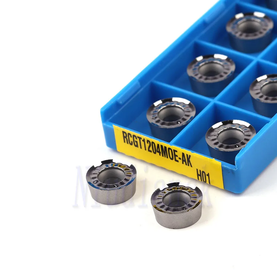 10Pcs AK AK H01 AK AK H01 utensili per tornitura in alluminio inserti in metallo duro inserti di fresatura utensili per tornio CNC fresa