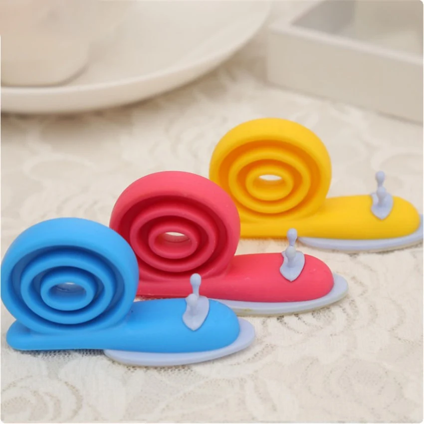 Rotatable Resin Baby Safety Door Stops Protection Cartoon Colorful Snail Safety Door Stopper For Kids Room Door Stop 6.5*3cm