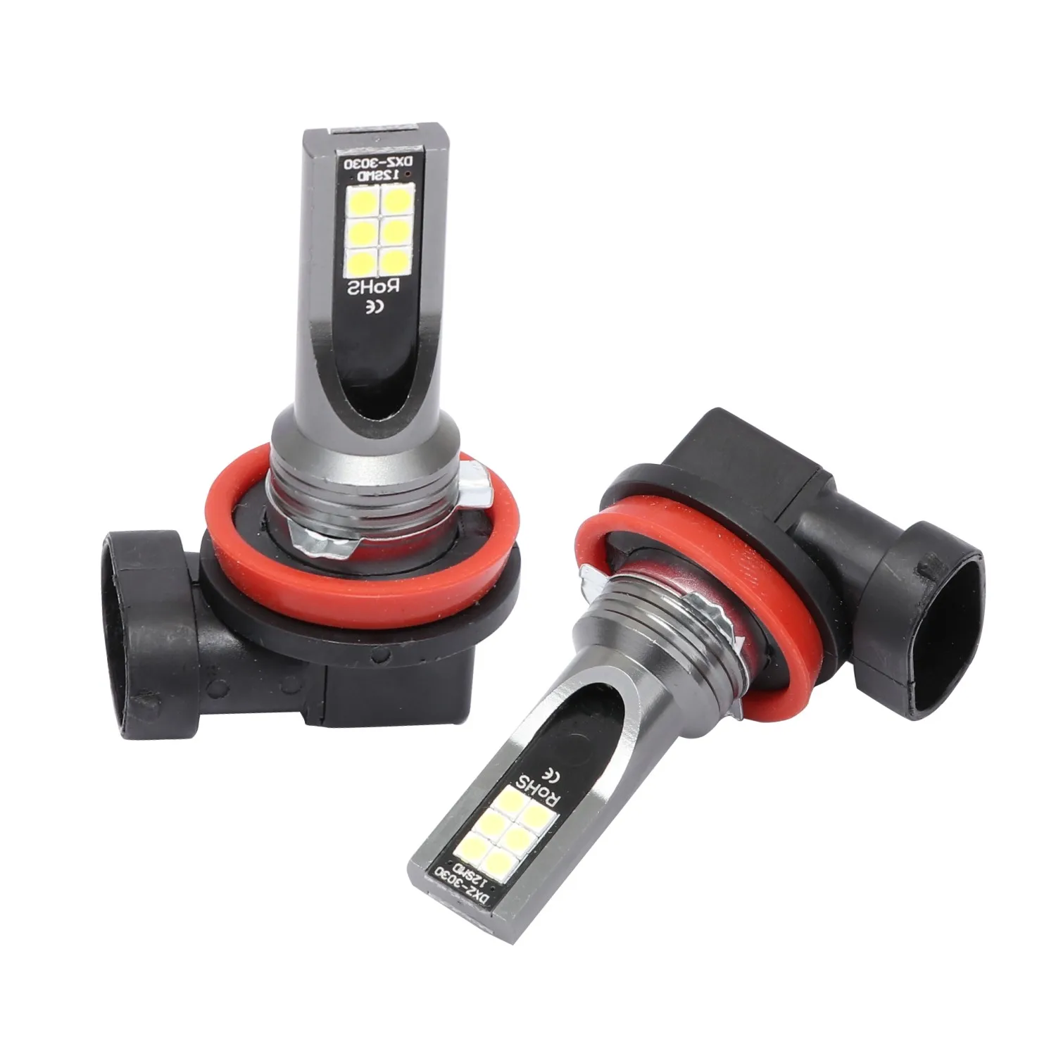 2Pcs H8 H11 H4 HB4 9006 HB3 9005 Fog Lights Bulb 3030SMD 12000LM 6000K 3000K Car Driving Running Lamp Auto Leds Light 12V 24V