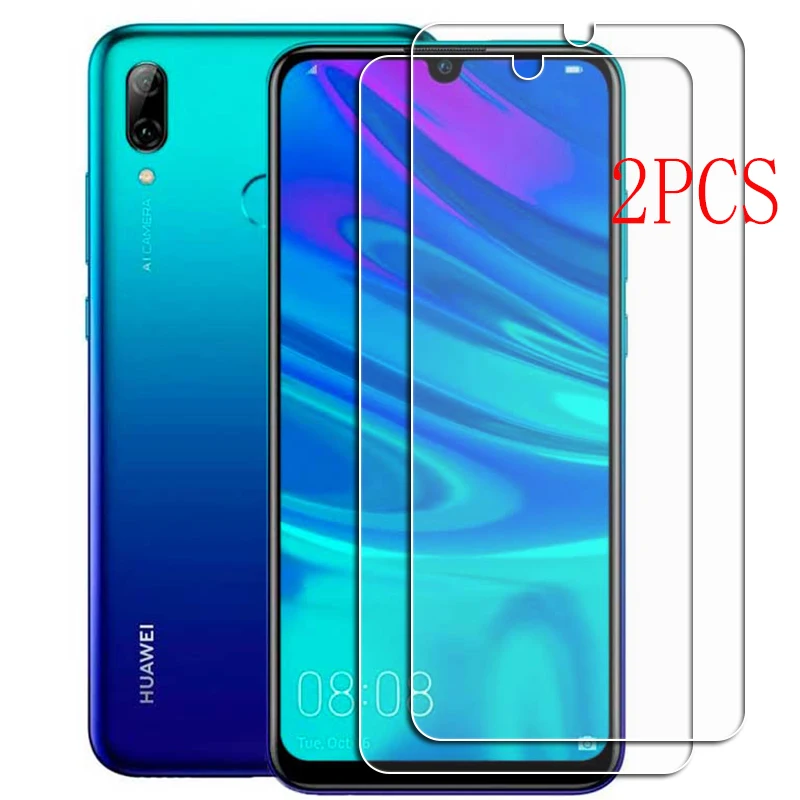 2PCS FOR Huawei P Smart 2019 High HD Tempered Glass Protective On PSmart2019 POT-LX1 LX1AF LX2J LX3 LX1RUA Screen Protector Film