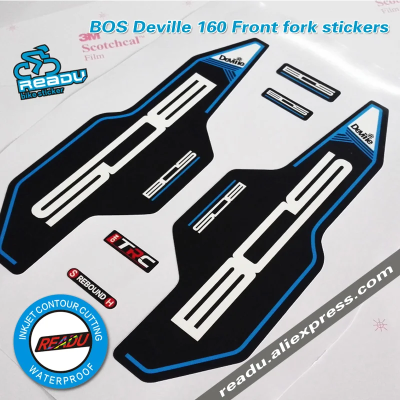 

READU 160 Front Fork sticker Mountain Bikes Bicycle Fork Stickers Decals Bicycle Forks Protection Stickers