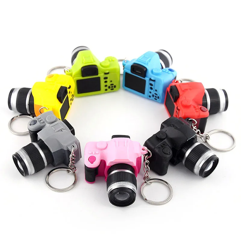 1 Pcs New Fashion Camera Mini Toy Camera Charm Keychain With Flash Light Sound Effect Gift 2023 NEW