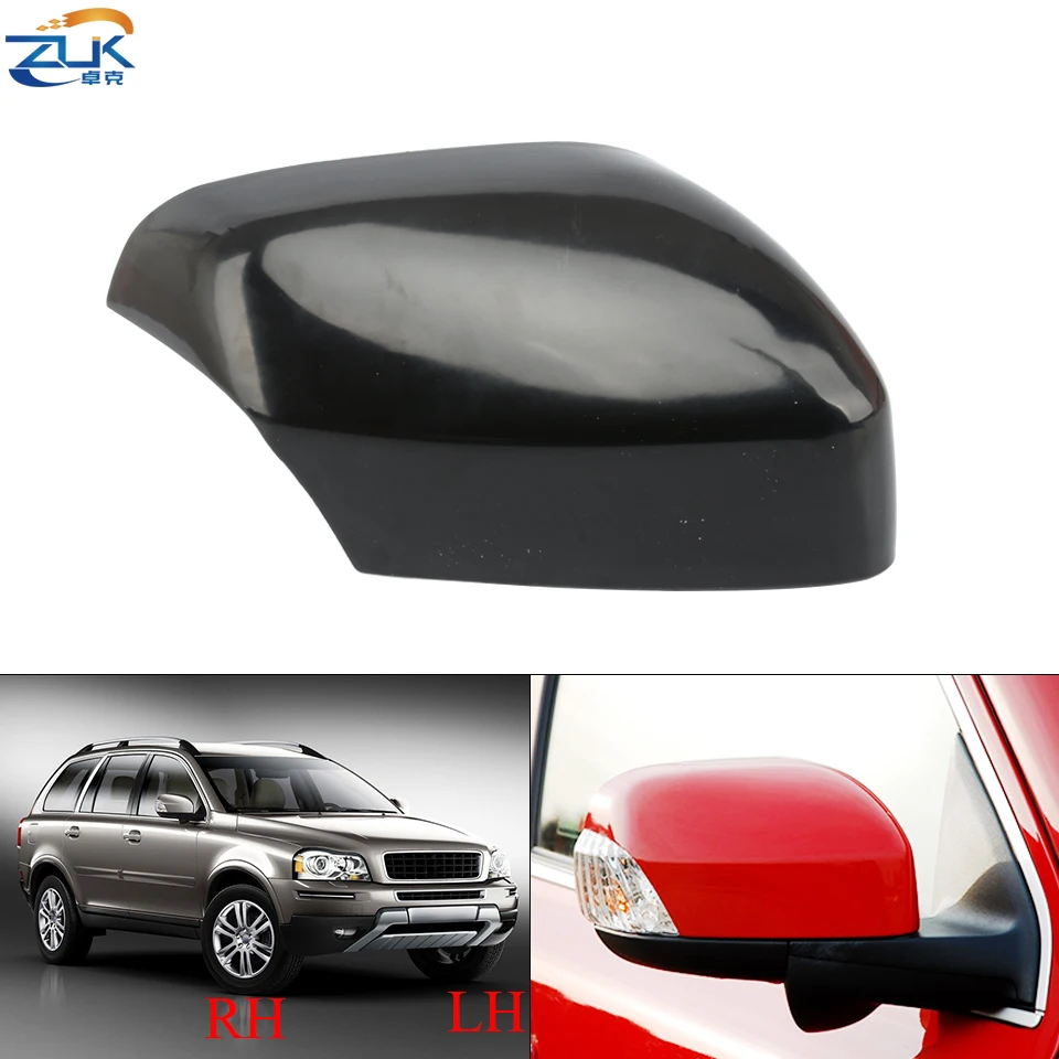 ZUK For Volvo XC90 2007-2014 For XC70 2008-2012 Outer Rearview Mirror Cover Side Rear View Mirror Shell Housing None Painted