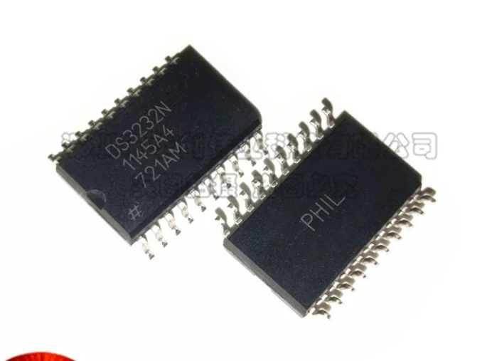 Mxy 5PCS  DS3232SN SOP20 DS3232 SOP DS3232N SOP-20 SMD Extremely Accurate I2C RTC with Integrated Crystal and SRAM