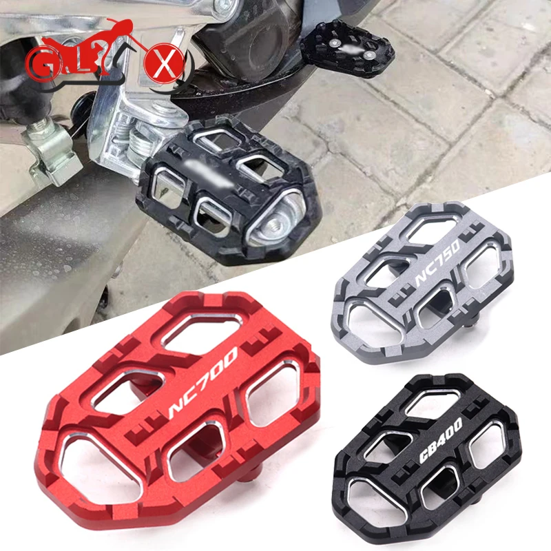 

For Honda C750X NC750S NC700X NC700S CB400 NC 750X 750S 700X 700S CB 400 VTCE Motorcycle Accessories Front Footpegs Foot Pegs