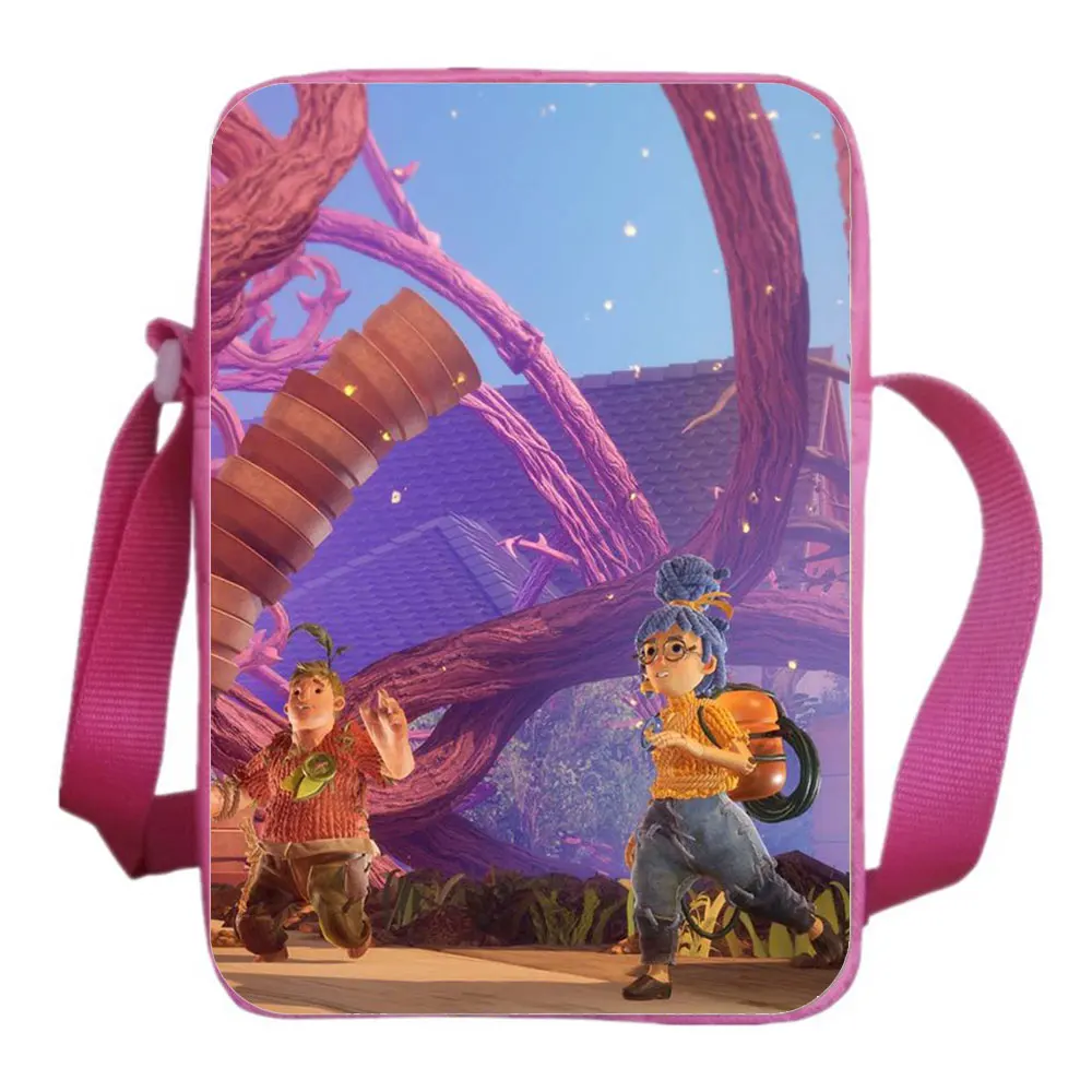 It takes two Backpack Merch Casual Crossbody Bag boy girl Shoulder Bag Diagonal Small Backpack Light Messenger Phone Bag