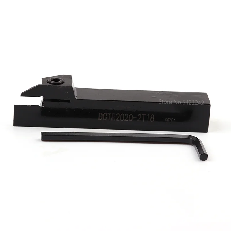 10PCS DGN 3003J DGN 2002J 3mm 2mm grooving carbide insert + 1PC DGTR2020-2T18 DGTR1616-2T18 DGTR1616 3T20 Turning holder set