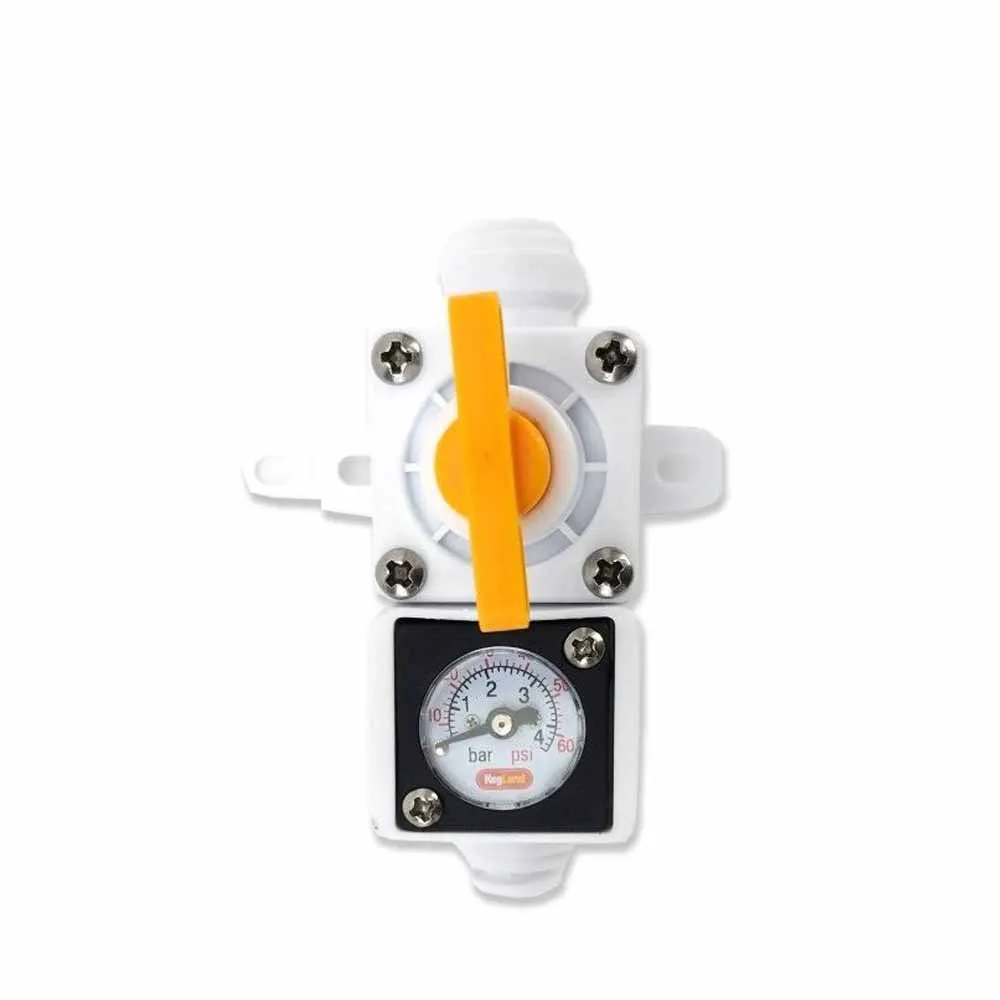 MINI GAUGE 0-60PSI (0-4BAR) - FOR INLINE DUOTIGHT REGULATOR OR BLOWTIE