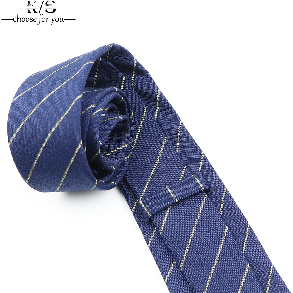 Men\'s Skinny Ties Fashion Striped Neckties for Business Suits Party Neck Ties Neckwear Slim Wedding Accessories Gift For Men