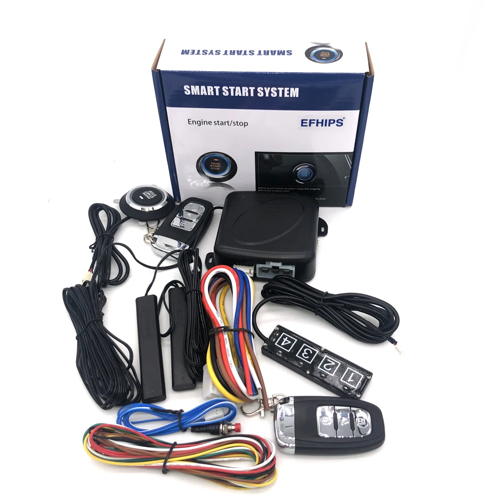 Tự Động Khởi Động Và Dừng Lại Mật Khẩu Móc Treo Chìa Khóa Hệ Thống Động Cơ Bắt Đầu Hệ Thống Báo Động, Điều Khiển Từ Xa Tự Động Các Bộ Phận