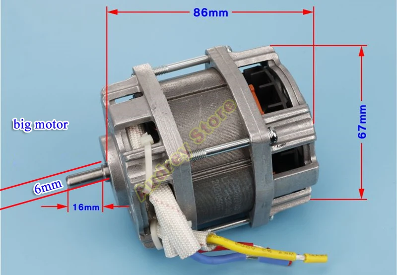 500W 600W DC21V 42V 10000rpm 29000rpm power 4-pole internal rotor brushless motor For Electric tool lawn mower model airplane image 5
