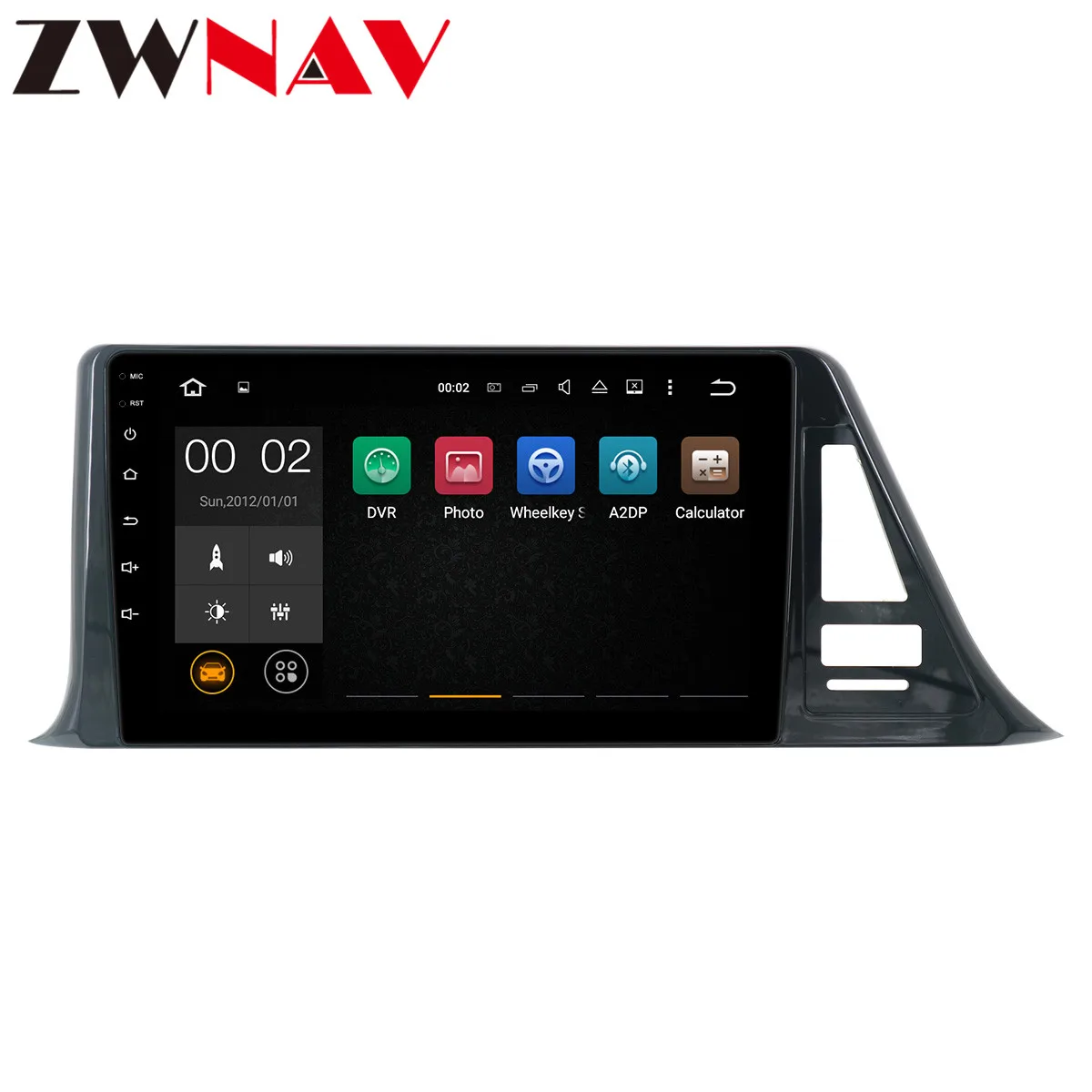 2 Din Android 10.0  Car CD DVD Player 8Core GPS Navigation for Toyota CH-R CHR 2016 2017 2018 Stereo 1080P HD Screen Autoradio