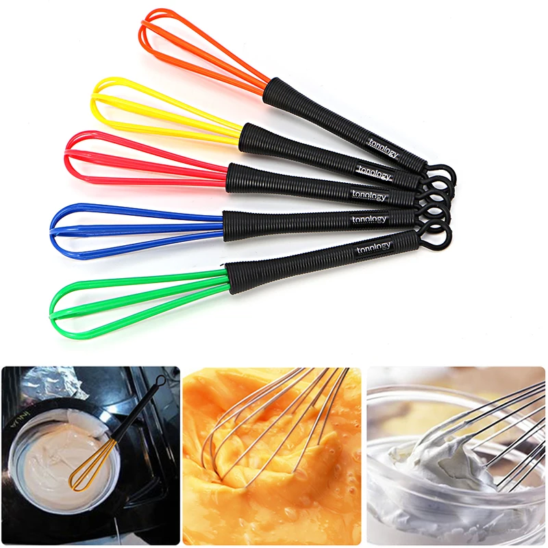 Pro Salon Hairdressing Dye Cream Whisk Plastic Hair Mixer Barber Stirrer Tools