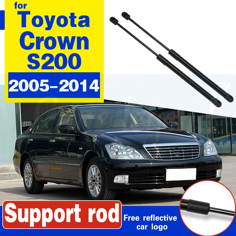 

For Toyota Crown S200 2005-2014 Front Hood Bonnet Gas Struts Shock Damper Lift Supports Car-Styling Absorber Hood Struts Support