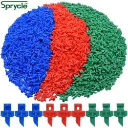 SPRYCLE 100PCS 90/180/360 Degree Refraction Nozzle Garden Sprinkler Agriculture Irrigation Plant Spray Nozzle Misting Greenhouse