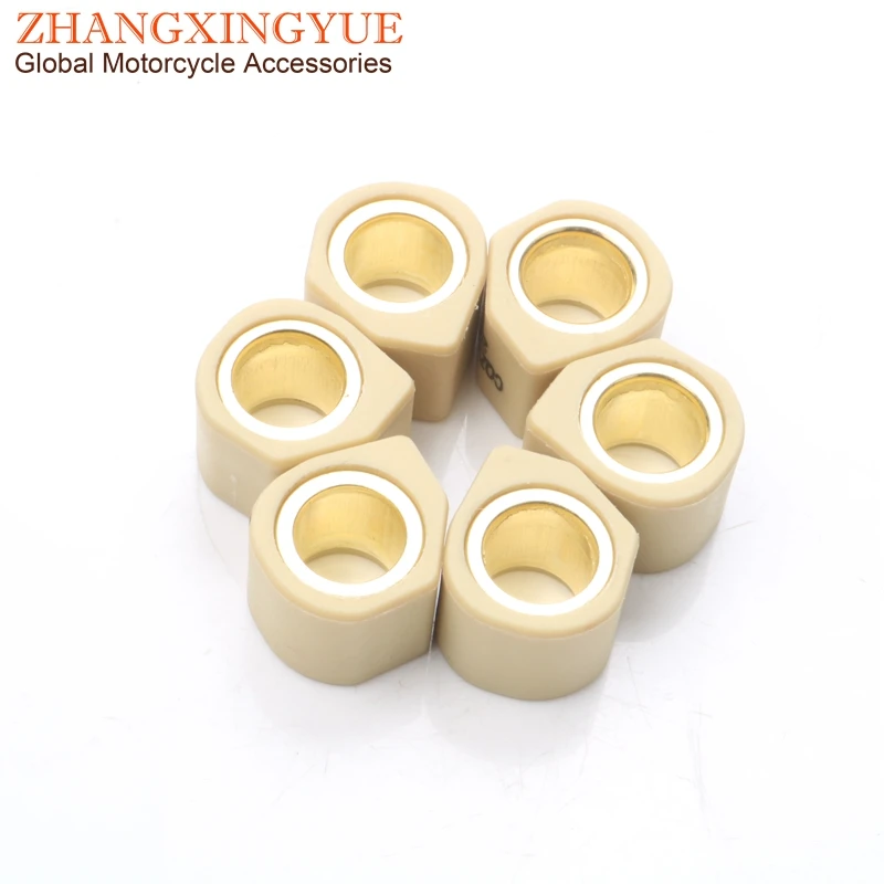 6 szt Performance Variator Roller wagi 20gram 23x18mm dla Adly Hurricane 320 — zdjęcie 4