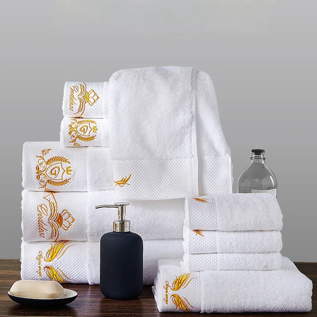 Custom towels with logo cheap