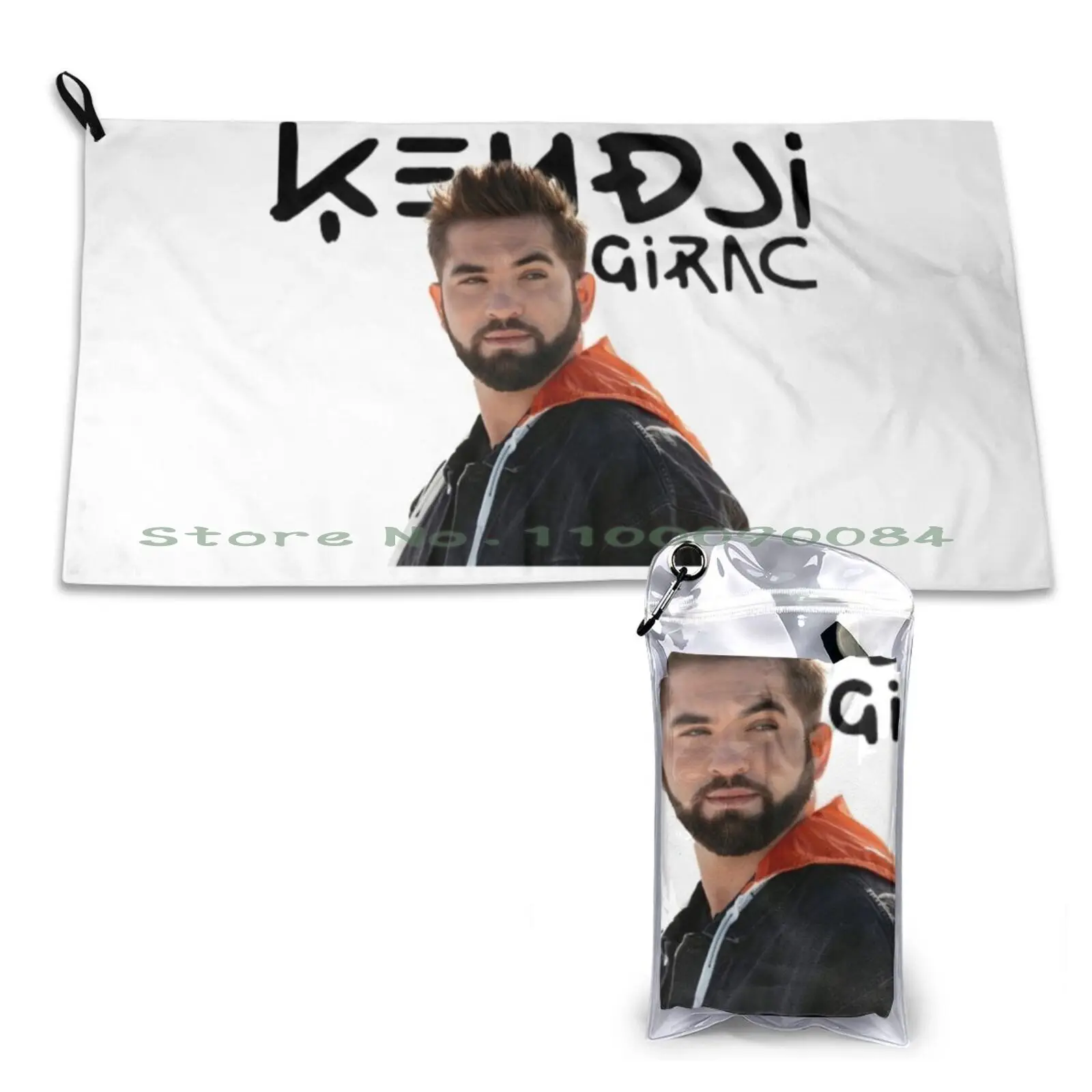 Kendji Girac Quick Dry Towel Gym Sports Bath Portable Quotes Cute Cat Pet Lovely Heart Kitty Kitten Cat Tree For Large Cat Cat