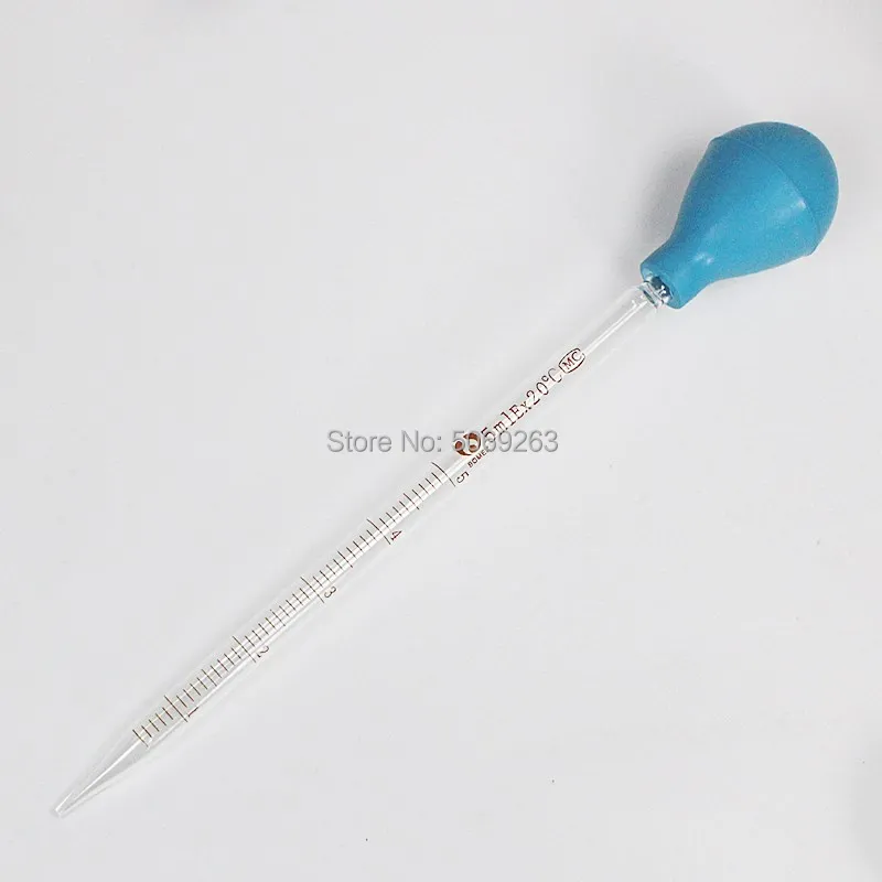 แก้วPipette Dropper Vol. 0.5Ml/1Ml/2Ml/3Ml/5Ml/10MlTransfer Pipetteยางหัว