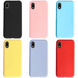 캔디 컬러 화웨이 Y5 2019 케이스 소프트 실리콘 화웨이 Y5 2019 Y 5 AMN-LX9 AMN-LX1 AMN-LX2 AMN-LX3