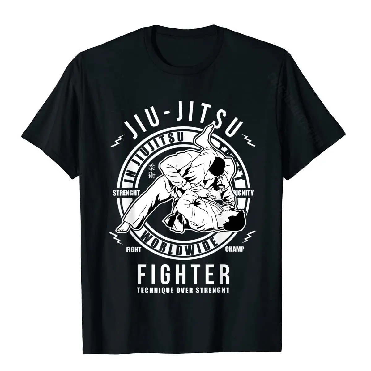 Jiu Jitsu Shirts Martial Arts Men Kids Boys BJJ MMA Jujitsu T-Shirt Tops & Tees Fashion Design Cotton Men T Shirts Design