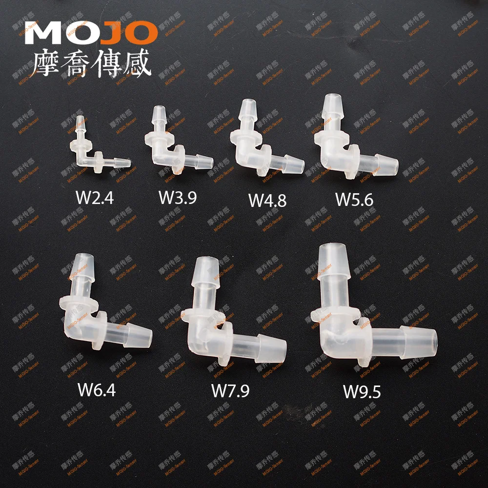 2020 (10ชิ้น/ล็อต) MJ-W6.4ประเภทข้อศอกสายยางพลาสติกตัวเชื่อมต่อ6.4มม.Fiting Pipa