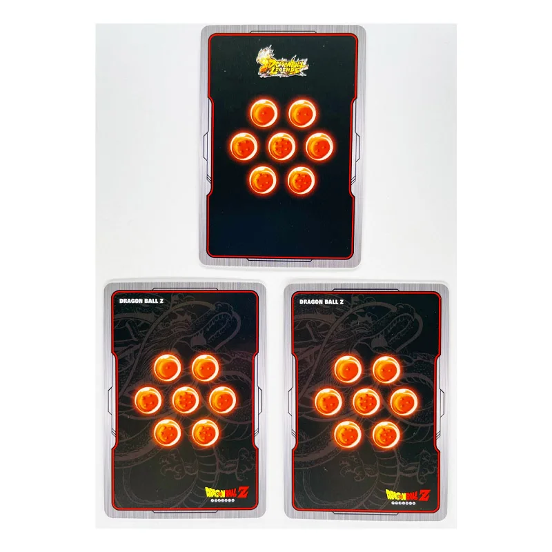 3pcs/set Dragon Ball Z GT Super Saiyan 4 Heroes Battle Card Ultra Instinct Goku Game Collection Cards