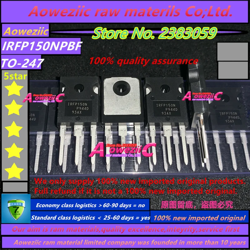 Aoweziic 2019 + 100 Mới Nhập Khẩu Ban Đầu IRFP150N IRFP150 IRFP150NPBF Đến-247 FET 42A 100V
