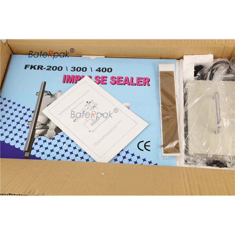 BateRpak FKR-200A/300A/400A tenuto in Mano sigillante Impulso, LDPE sacchetto di Plastica sealer, sacchetto di carta kraft di calore di tenuta della macchina
