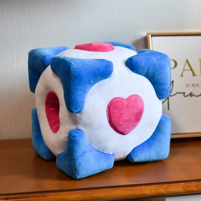 DOTA 2 IO ARCANA Benevolent Companion Portal 3 Cosplay Mascot Cube Toy 27CM Stuffed & Plush Doll Halloween props Cosplay toys