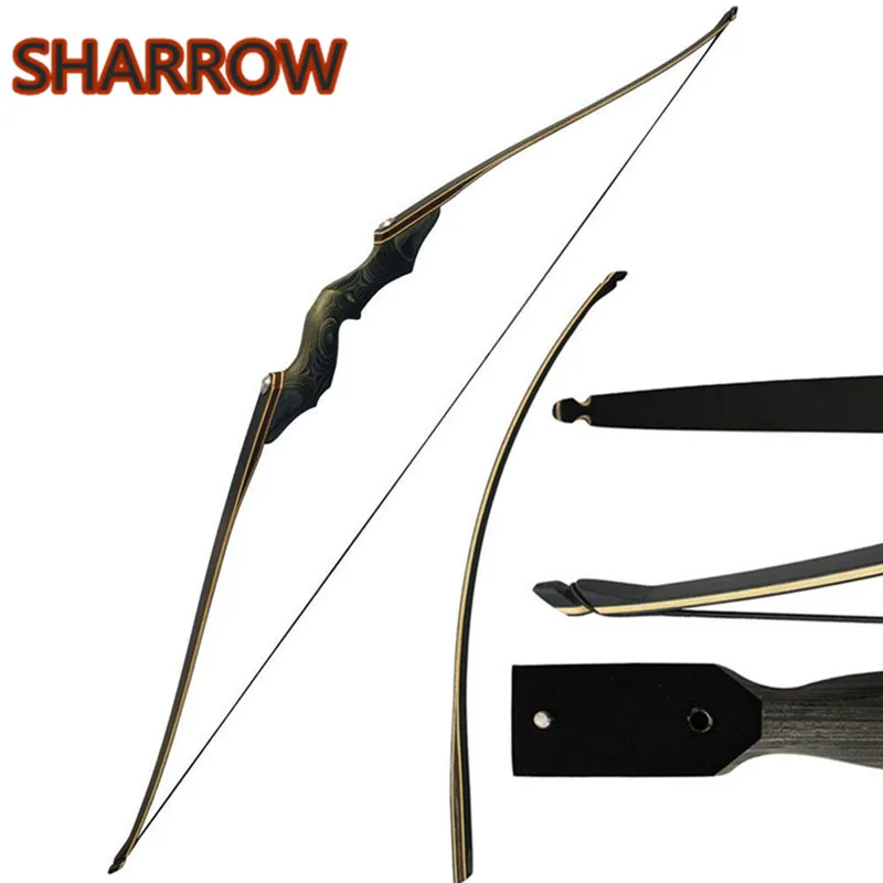 

60 Inch Archery Takedown Recurve Bow 30lbs-60lbs Wooden Riser Right Hand Outdoor Hunting Practice Shooting Camping Accessories