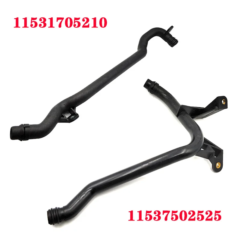 

2pcs Engine Heater Inlet Water Coolant Pipe 11537502525 11531705210 For BMW E39 E46 E53 320i 323i 530i 528i Z4 Z3 X5 X3