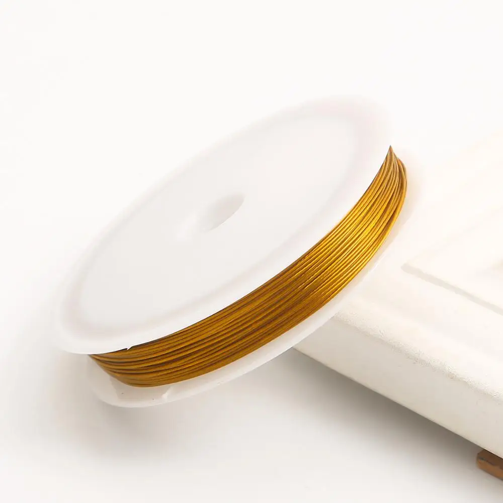 4-22M/Roll 0.3/0.45/0.5/0.6/0.8/1.0mm 216# Stainless Steel Wire Tiger Tail Beading Wire For Jewelry Making Finding Accessories image 5