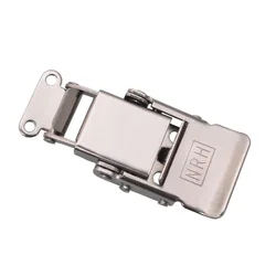 Stainless Steel Air Box Hasp Bag Part Cabinet Lock Wooden Case Buckle Toolbox Safety Latch Medical Instrument Equipment Fastener