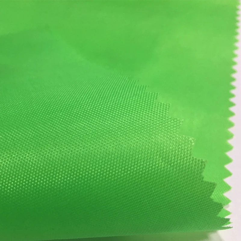 210D Thin Waterproof PU Coated Outdoor Fabric for Sewing Tent Bags Apron by the Meter