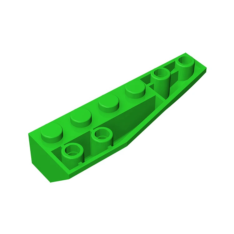 10Pcs MOC Teile 41764 Keil Gebogene Invertiert 6x2 Rechts Kompatibel Bricks DIY Bausteine Partikel Kind Puzzle gehirn Spielzeug Geschenk