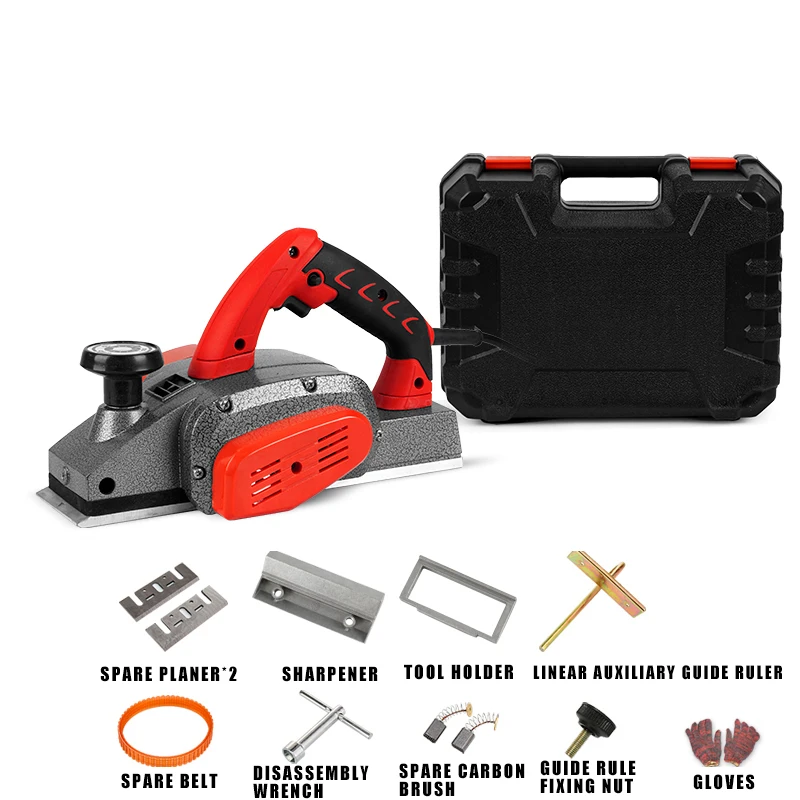 Multifunctional Power Tool Woodworking Portable Planer Upgrade Mirror Grade Aluminum Body Electric Planer Enhanced Planer 220V