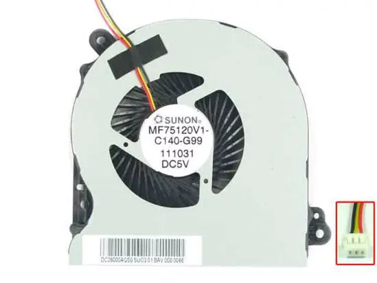 

K75A K75DE K75VD K75VJ A75V K95V R700V MF75120V1-C140-G99 DC 5V Server Cooling Fan