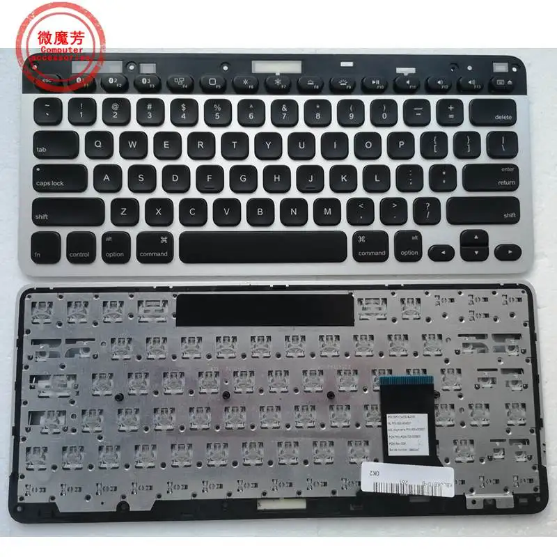 

GR NEW Laptop Keyboard For Logitech K810 K811 Bluetooth replace the keyboard to replace (Not a complete Bluetooth keyboard)