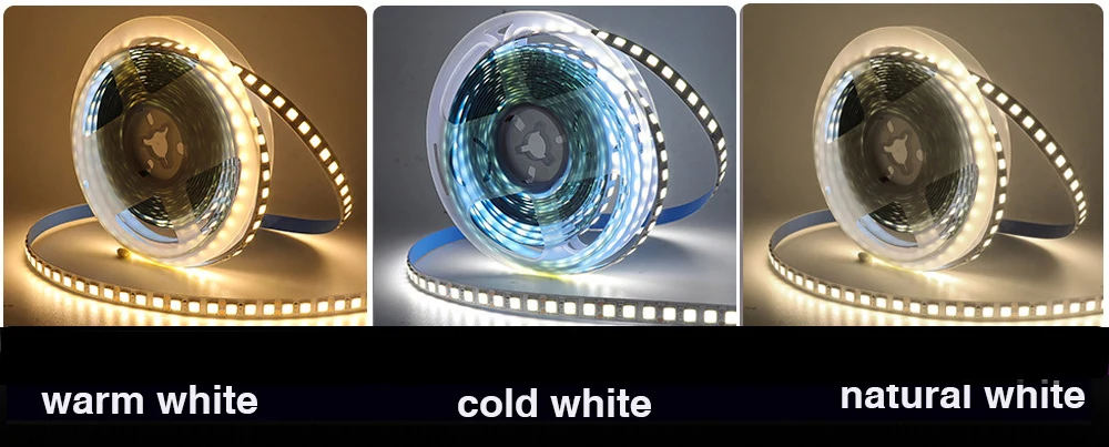 12V 24V Led Strip 5054 2835 5050 60 120 240Leds/m Waterproof Cool/Warm/Natrual White RGB Flexible LED Ribbon Tape Light Lamp 5m