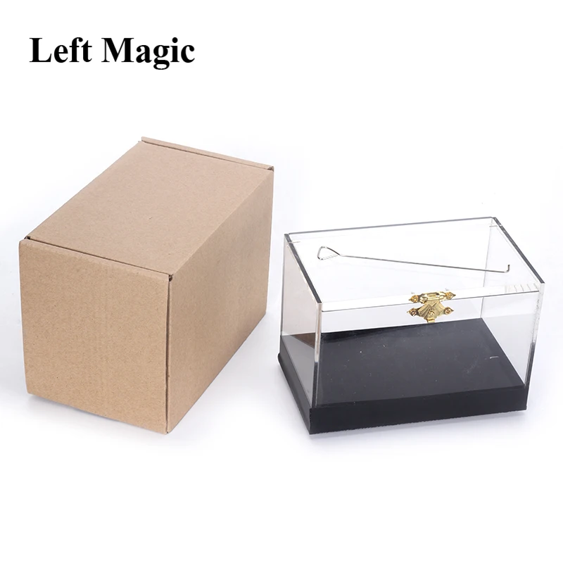 

Pro Switch Box Magic Tricks Magician Close Up Illusions Gimmick Prop Appearing Transforming Objects Transparent Magia Box