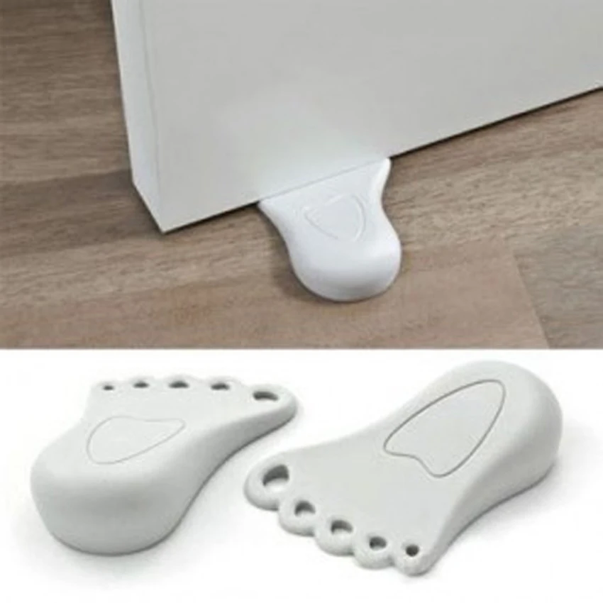 1Pc Creative Foot Shaped Safety Door Stops Anti-pinching Children Protective Door Stopper Household Anti-collision Door Stop