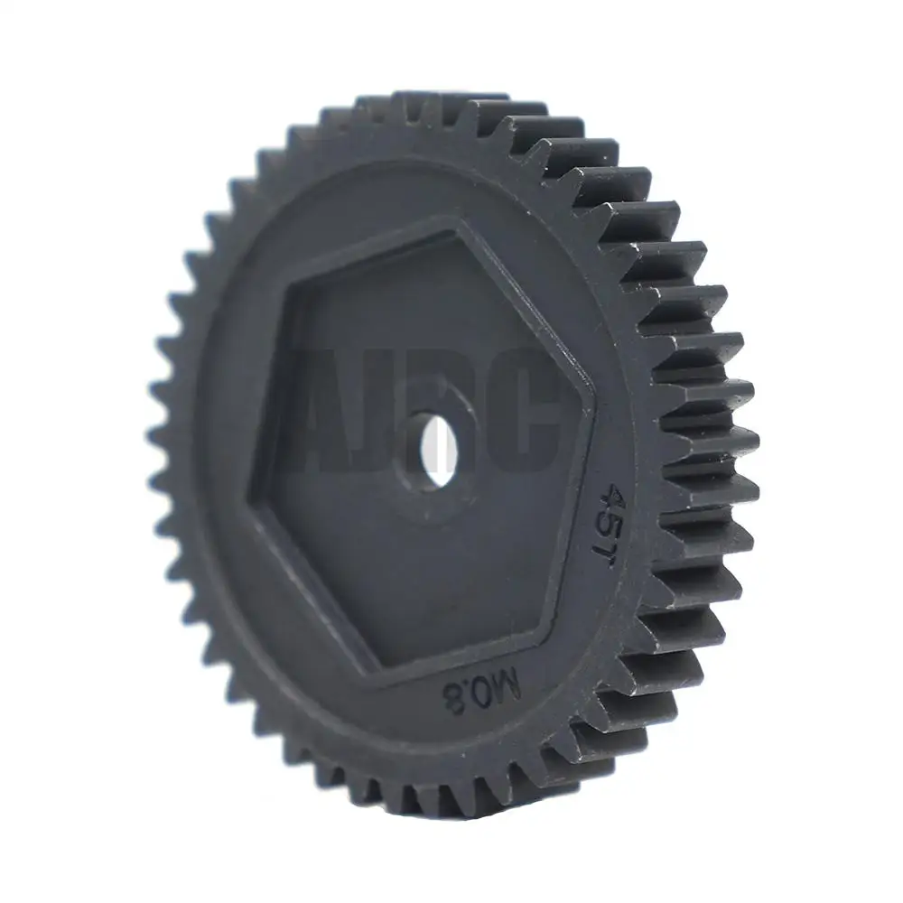 AJRC Harden Steel Spur Gear 45T 0.8M 32P #8053 11T motor teeth For 1/10 RC Model Crawler Traxxas TRX-4 TRX4 TRX-6