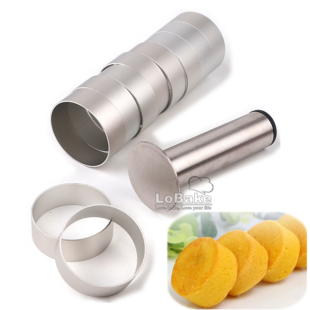 Round Shape Small Pineapple Cookie Biscuit Aluminium Mold with Stainless Steel Press Stamp DIY Festival Fondant Cake Tools