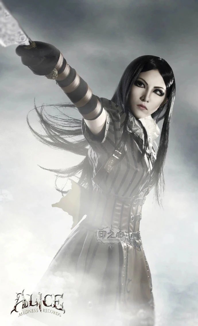 COS-HoHo أنيمي أليس: الجنون يعود أليس البخار البدلة نسخة التسامي فستان موحد تأثيري حلي هالوين الزي النساء